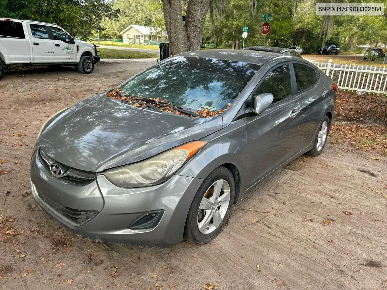 5NPDH4AE9DH302584 2013 Hyundai Elantra Gls