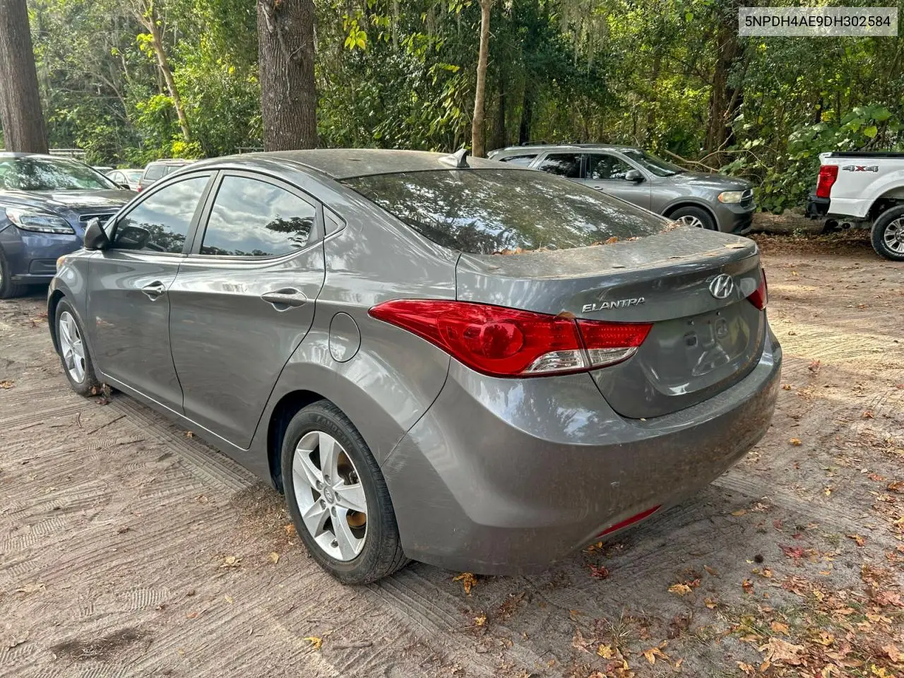 5NPDH4AE9DH302584 2013 Hyundai Elantra Gls