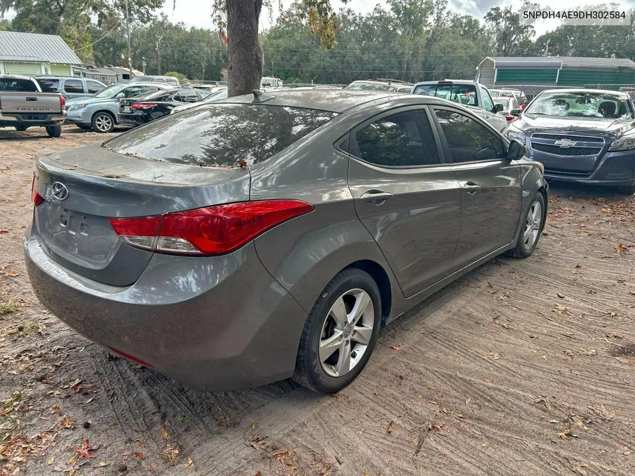 5NPDH4AE9DH302584 2013 Hyundai Elantra Gls