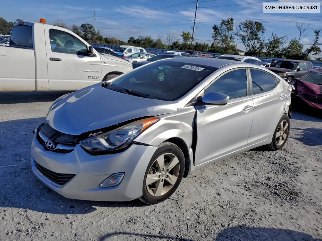 KMHDH4AE9DU609481 2013 Hyundai Elantra Gls