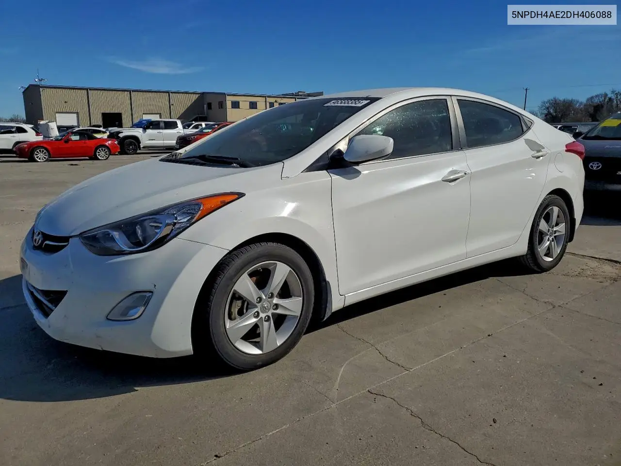 5NPDH4AE2DH406088 2013 Hyundai Elantra Gls