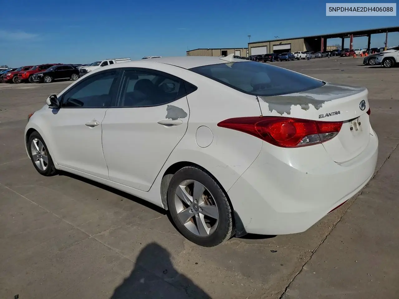 5NPDH4AE2DH406088 2013 Hyundai Elantra Gls