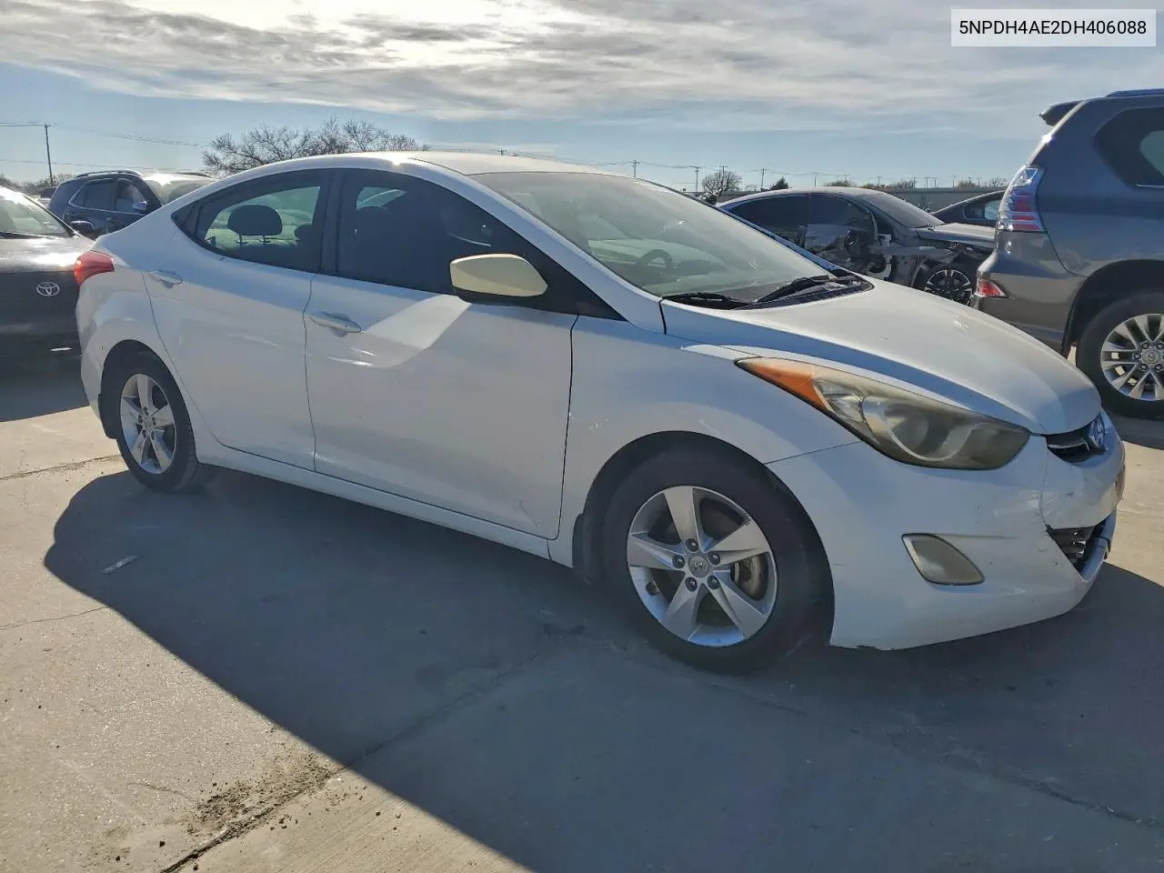 5NPDH4AE2DH406088 2013 Hyundai Elantra Gls
