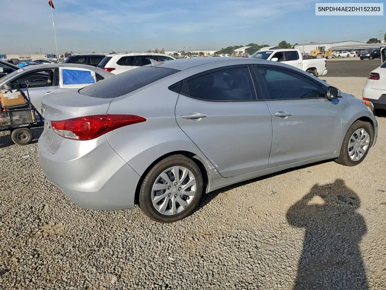 5NPDH4AE2DH152303 2013 Hyundai Elantra Gls