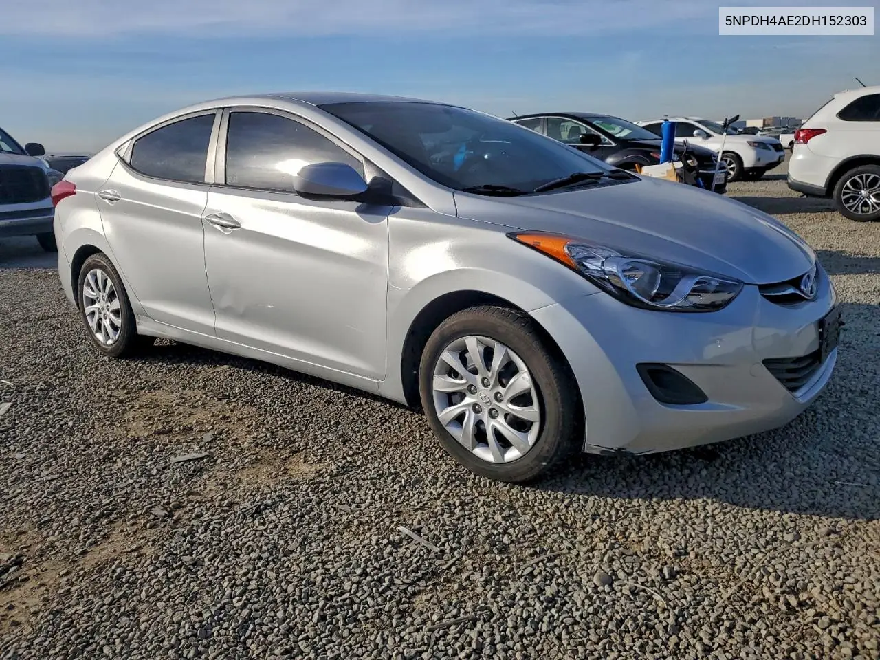5NPDH4AE2DH152303 2013 Hyundai Elantra Gls