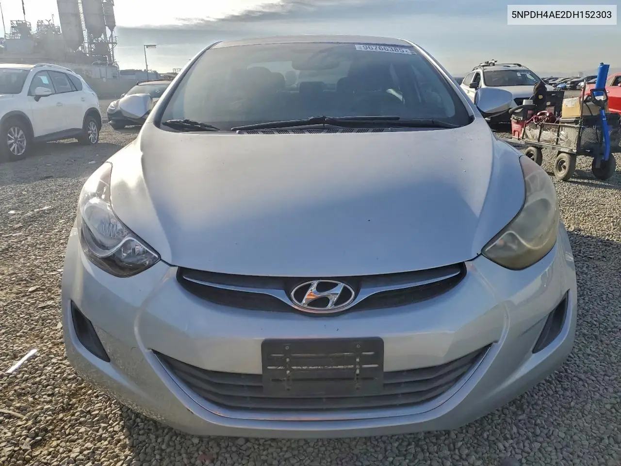 5NPDH4AE2DH152303 2013 Hyundai Elantra Gls