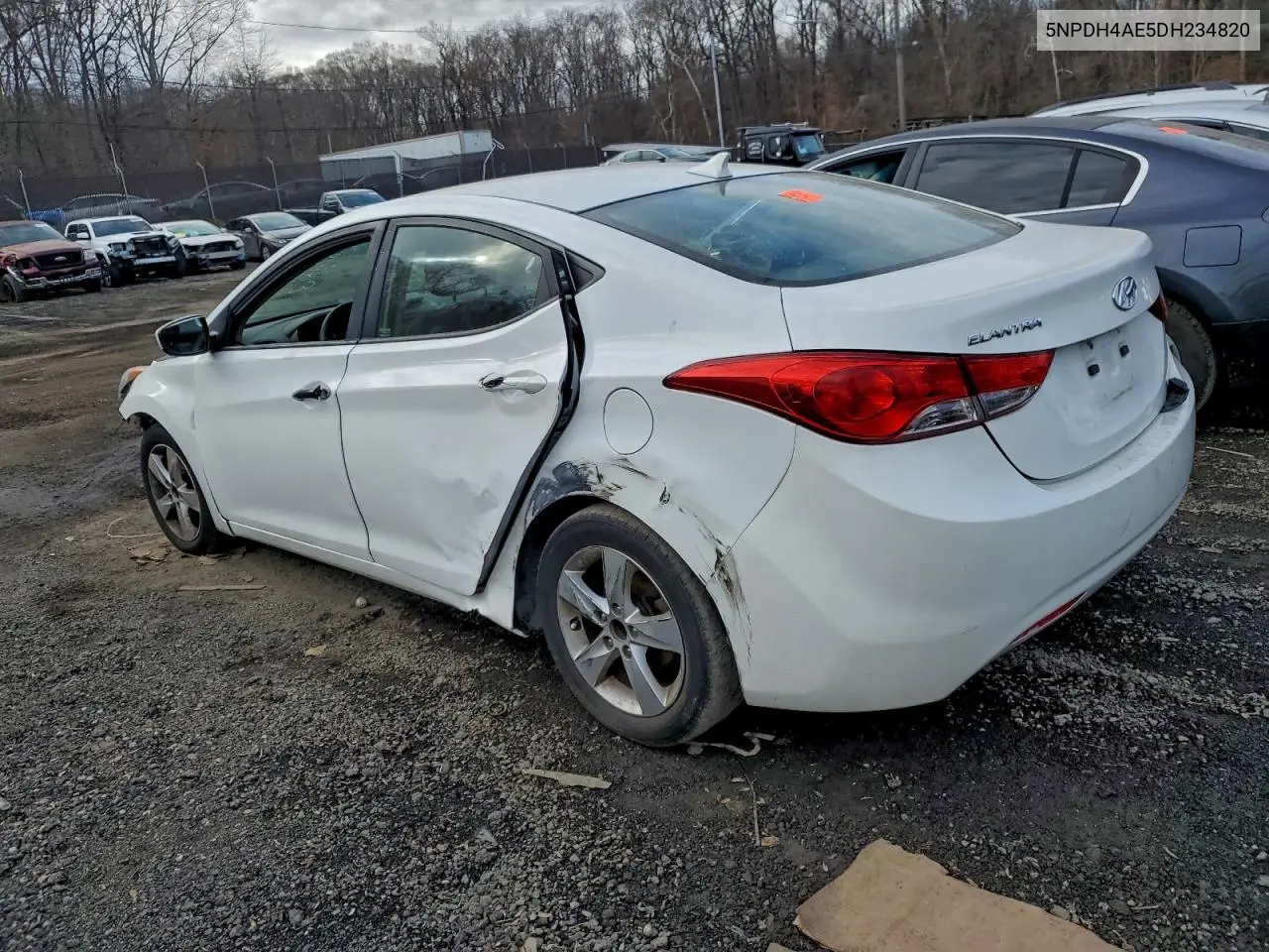 5NPDH4AE5DH234820 2013 Hyundai Elantra Gls
