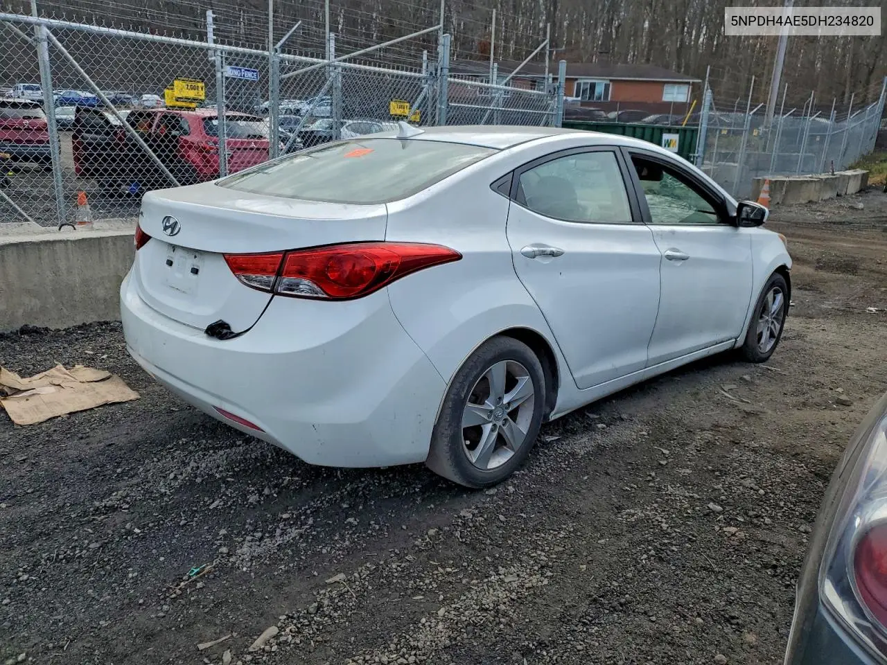 5NPDH4AE5DH234820 2013 Hyundai Elantra Gls