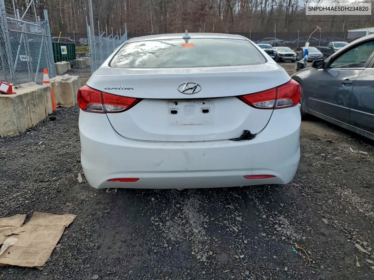 5NPDH4AE5DH234820 2013 Hyundai Elantra Gls