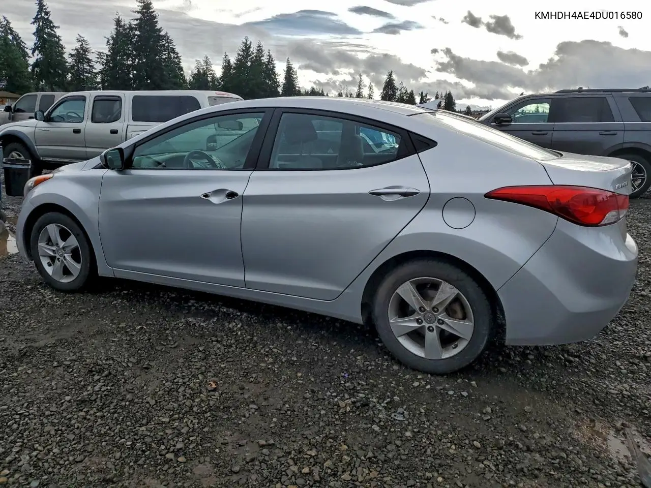 KMHDH4AE4DU016580 2013 Hyundai Elantra Gls