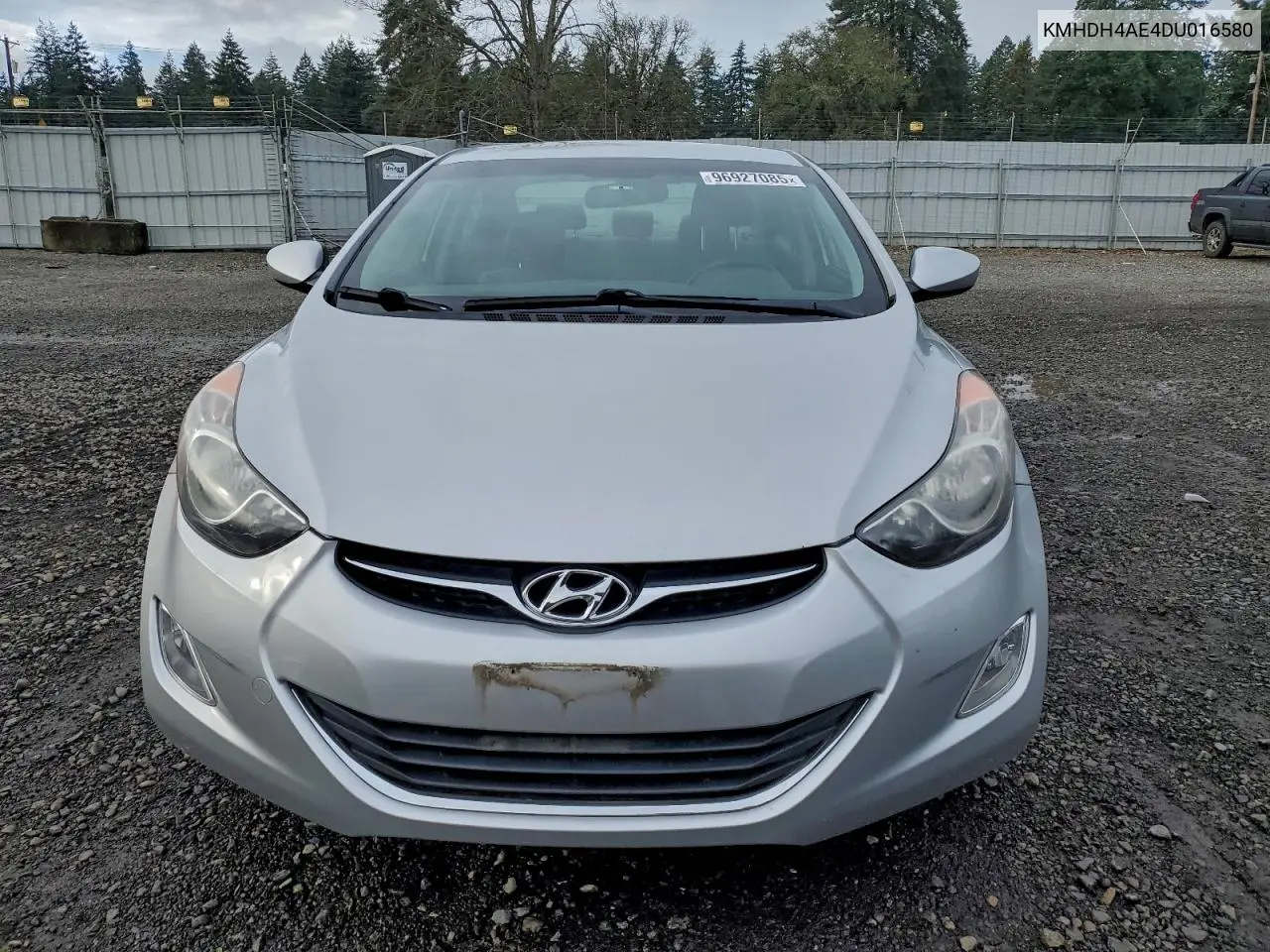 KMHDH4AE4DU016580 2013 Hyundai Elantra Gls