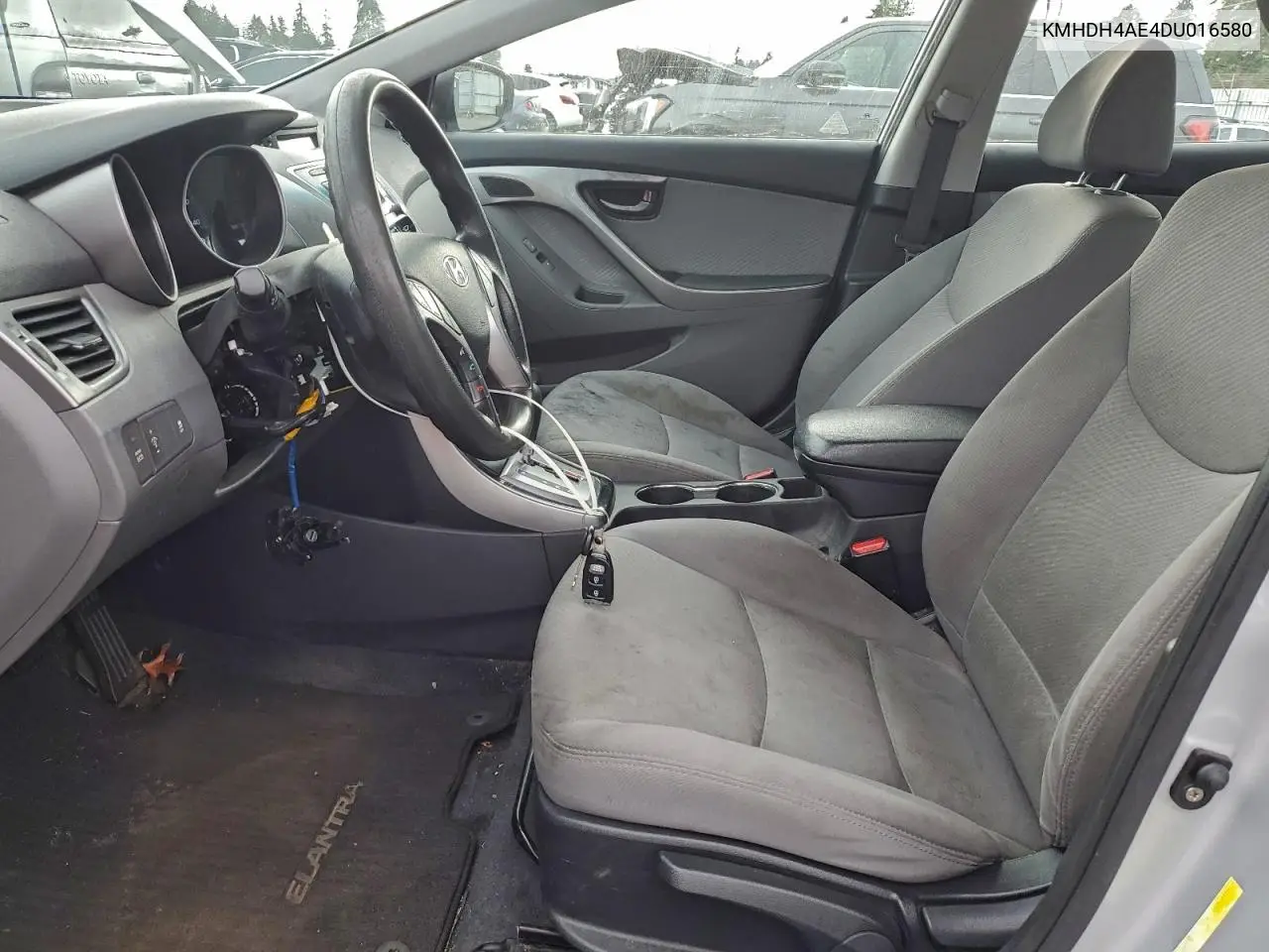 KMHDH4AE4DU016580 2013 Hyundai Elantra Gls