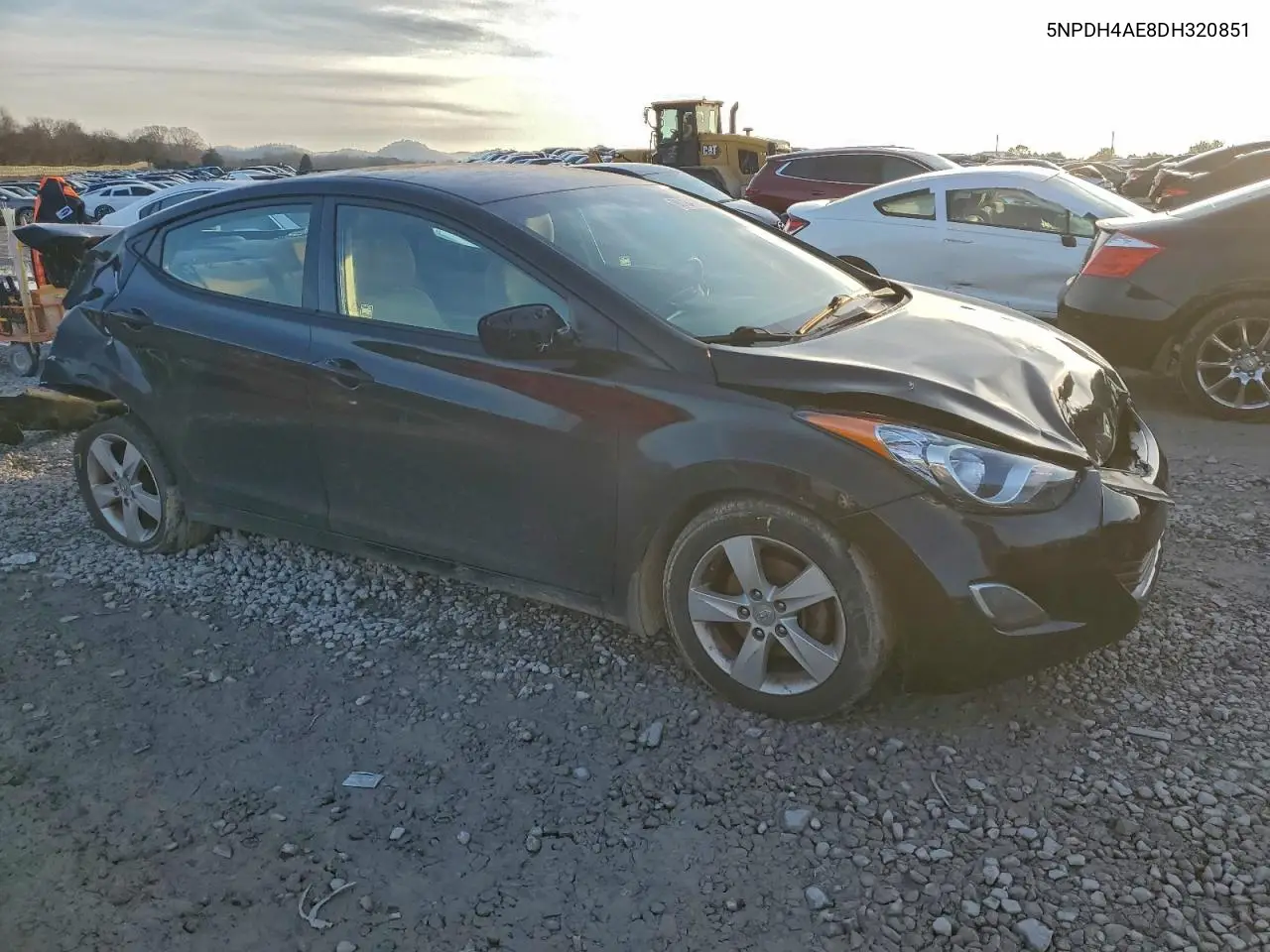 5NPDH4AE8DH320851 2013 Hyundai Elantra Gls