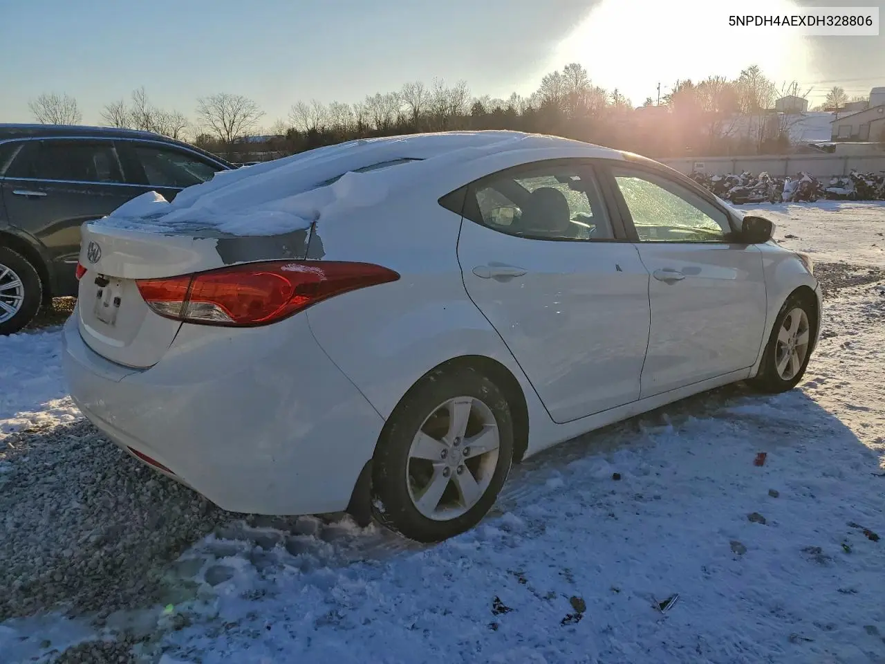 5NPDH4AEXDH328806 2013 Hyundai Elantra Gls