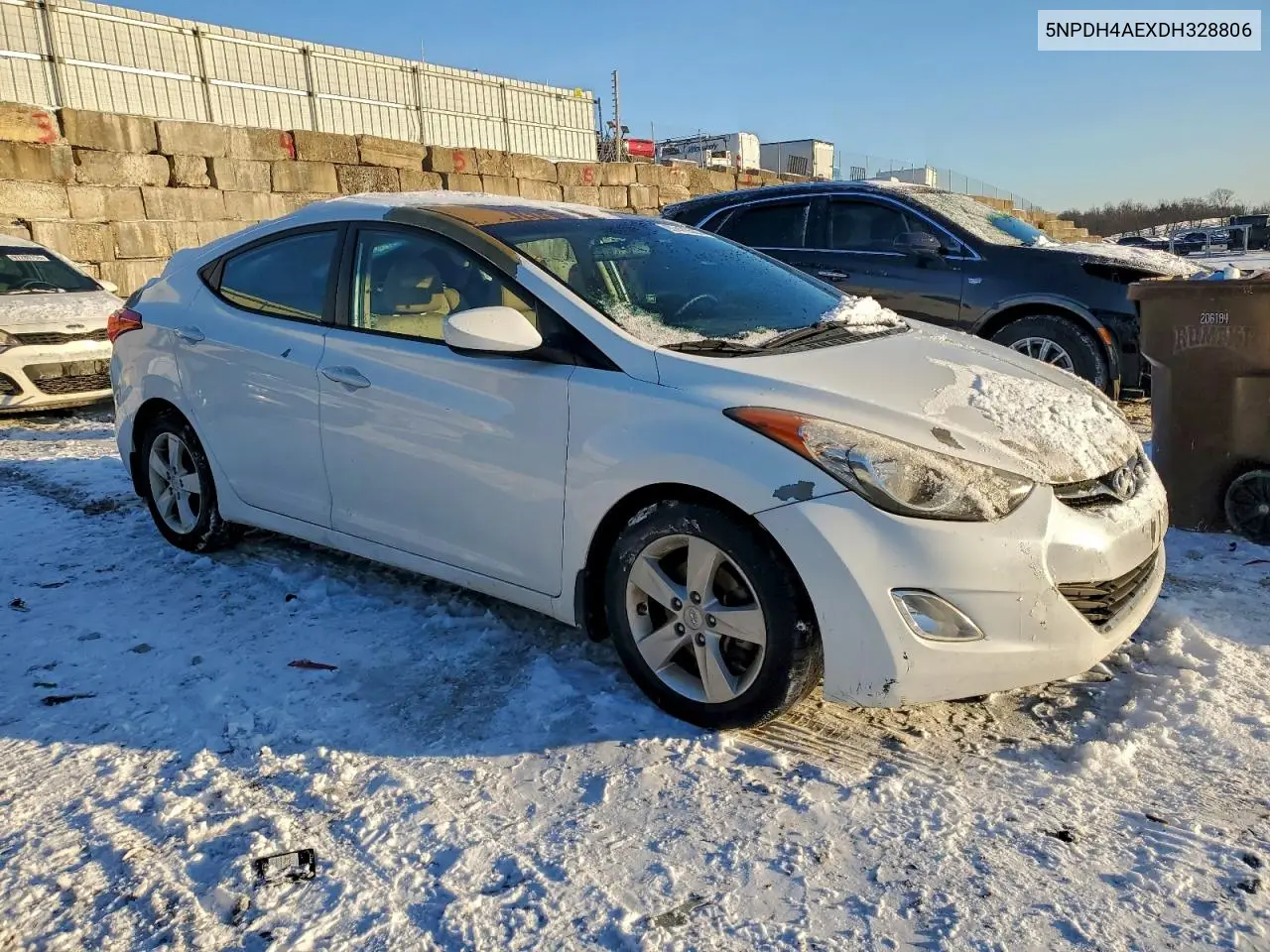 5NPDH4AEXDH328806 2013 Hyundai Elantra Gls