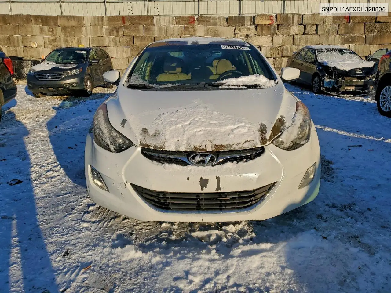 5NPDH4AEXDH328806 2013 Hyundai Elantra Gls