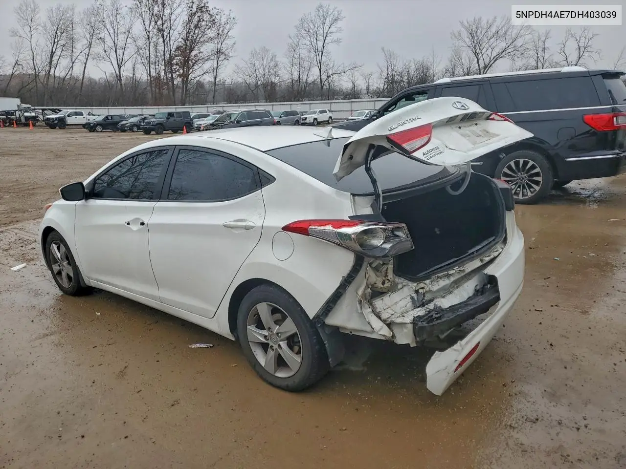 5NPDH4AE7DH403039 2013 Hyundai Elantra Gls