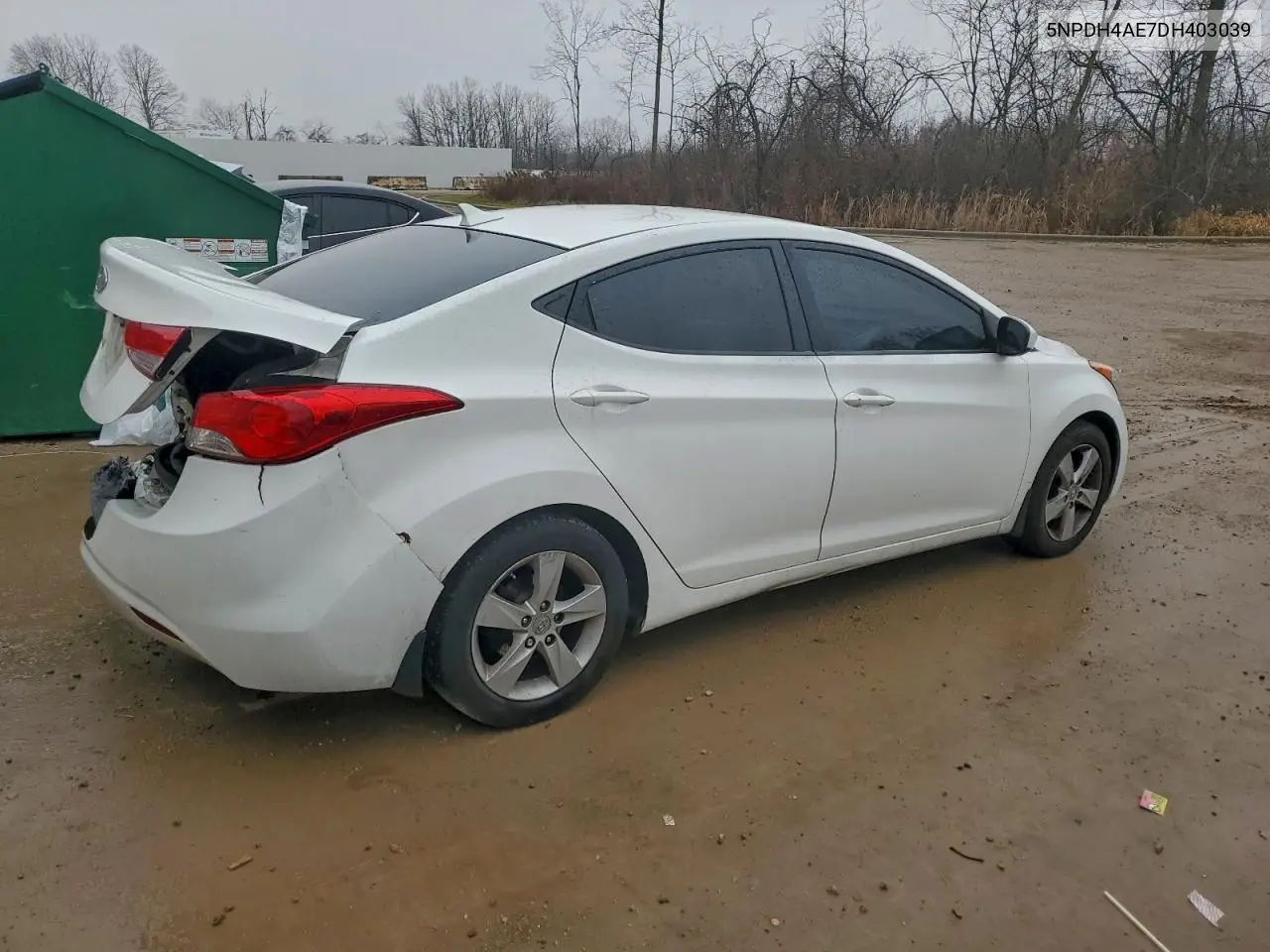 5NPDH4AE7DH403039 2013 Hyundai Elantra Gls