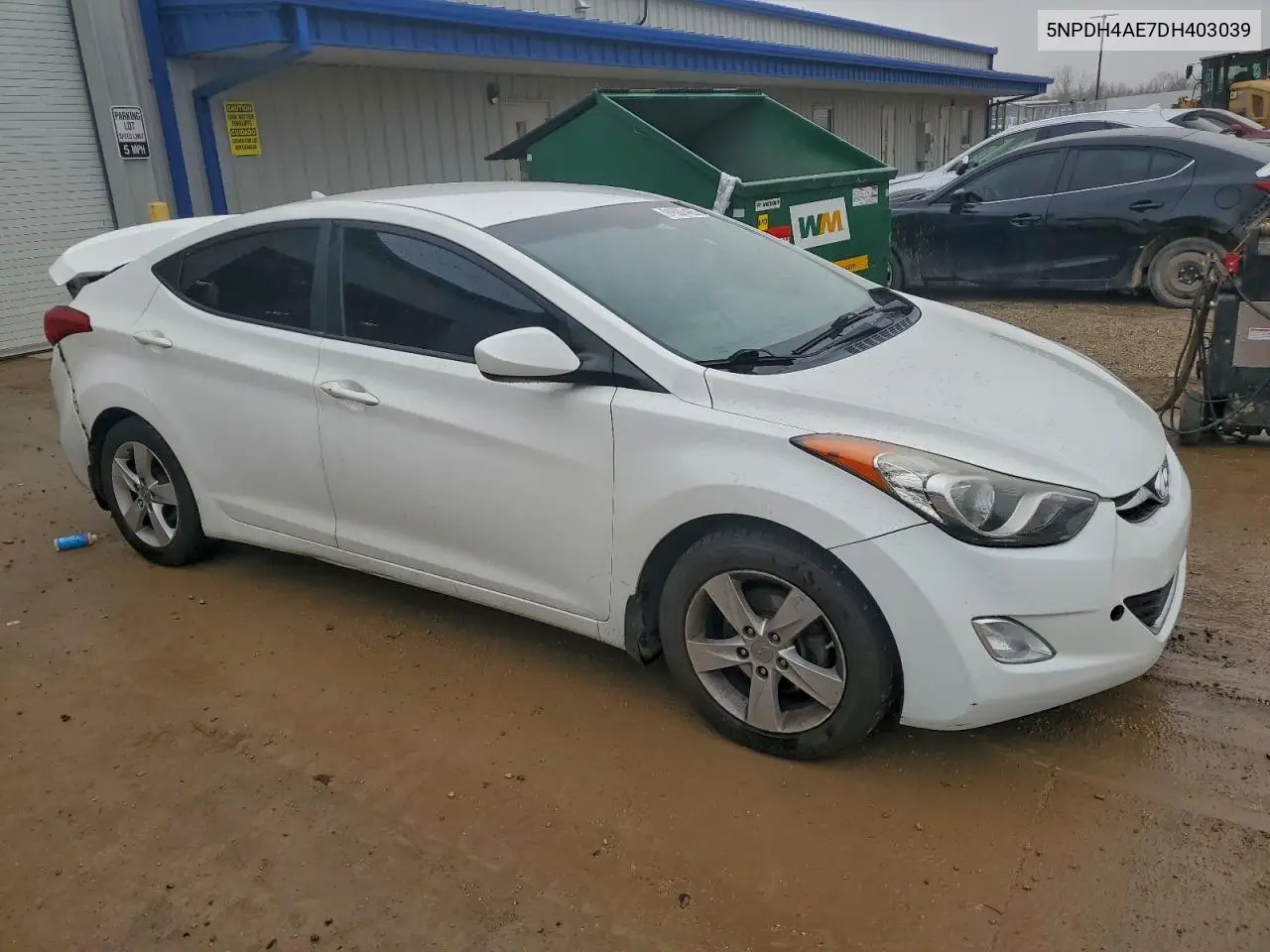 5NPDH4AE7DH403039 2013 Hyundai Elantra Gls
