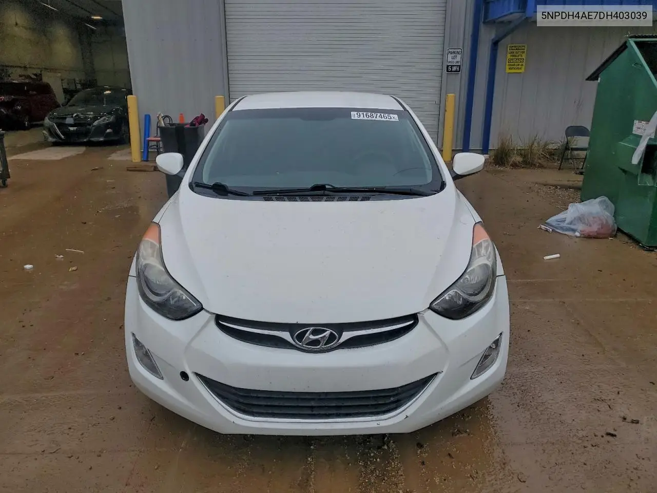 5NPDH4AE7DH403039 2013 Hyundai Elantra Gls