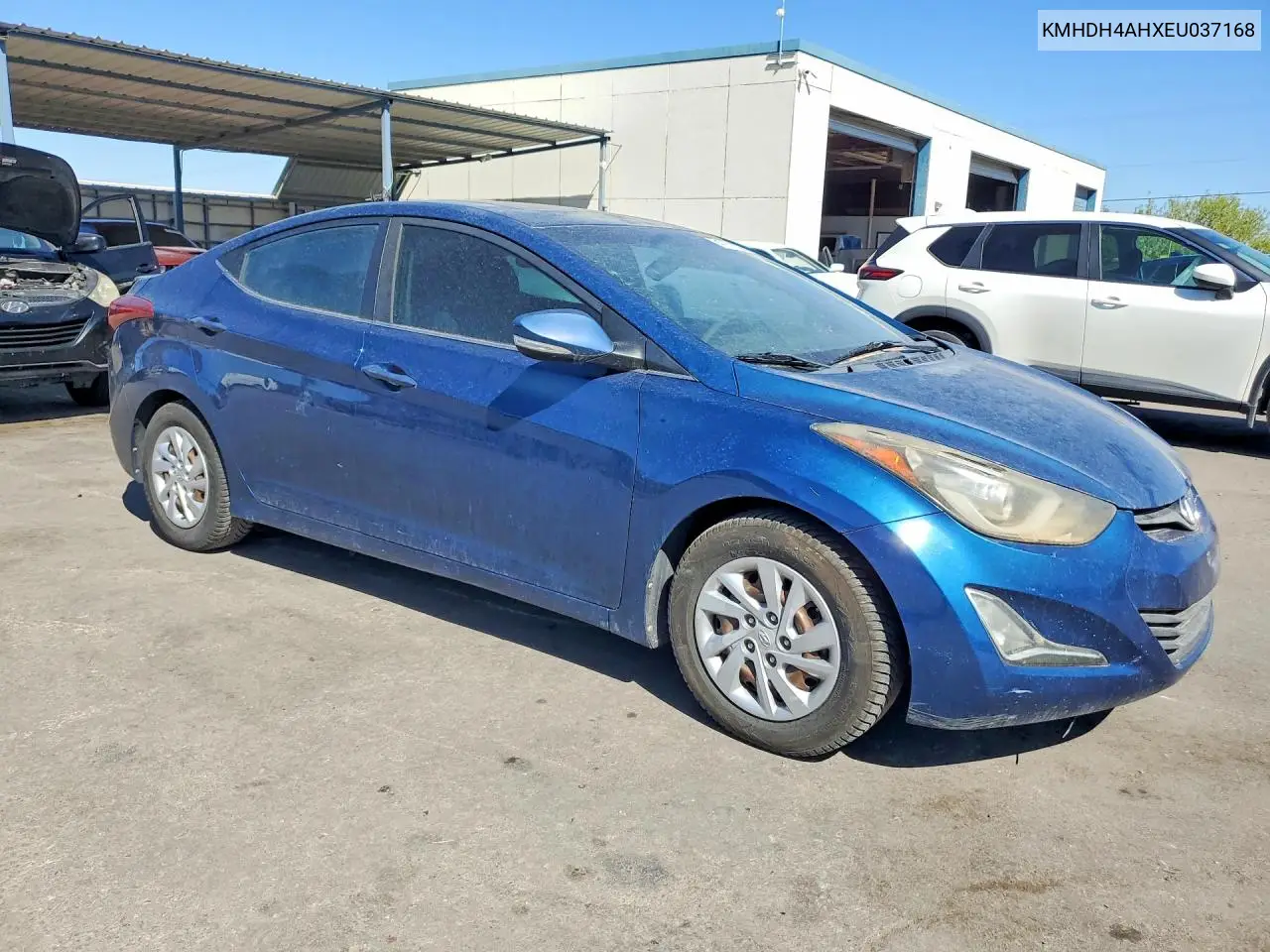 KMHDH4AHXEU037168 2014 Hyundai Elantra Sport