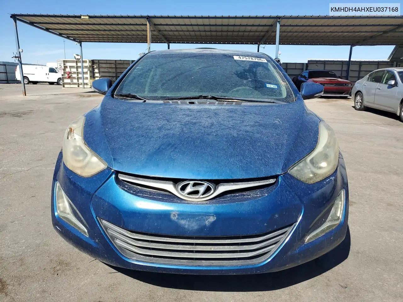 KMHDH4AHXEU037168 2014 Hyundai Elantra Sport