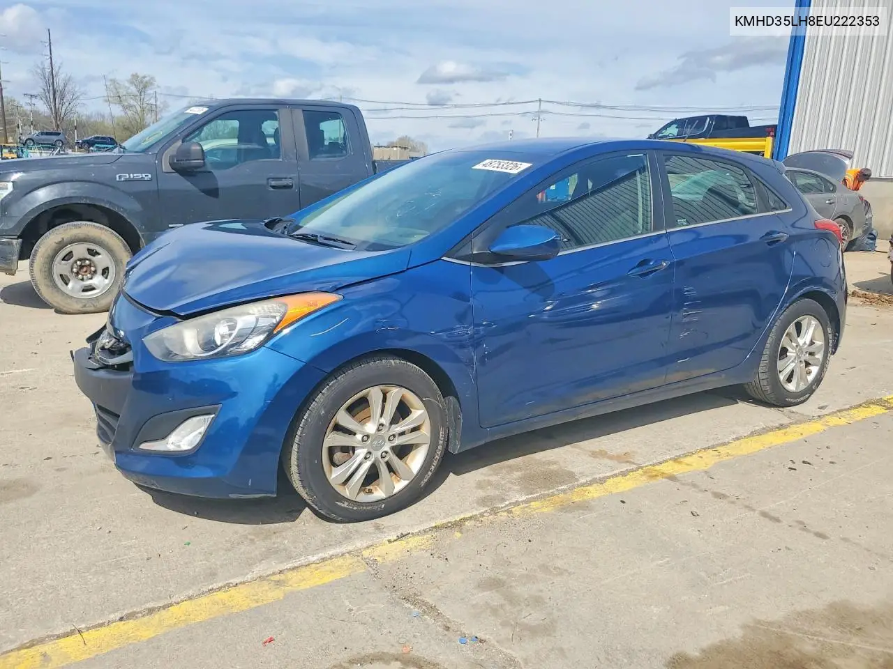 KMHD35LH8EU222353 2014 Hyundai Elantra Gt Base