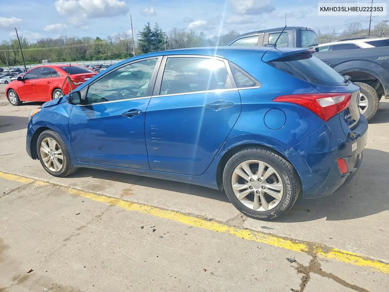 KMHD35LH8EU222353 2014 Hyundai Elantra Gt Base