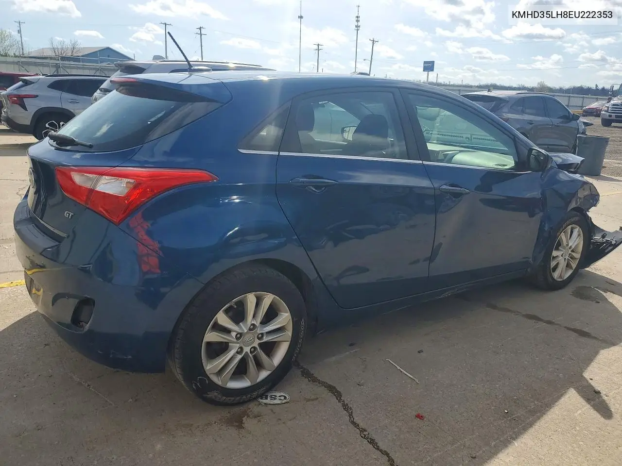KMHD35LH8EU222353 2014 Hyundai Elantra Gt Base