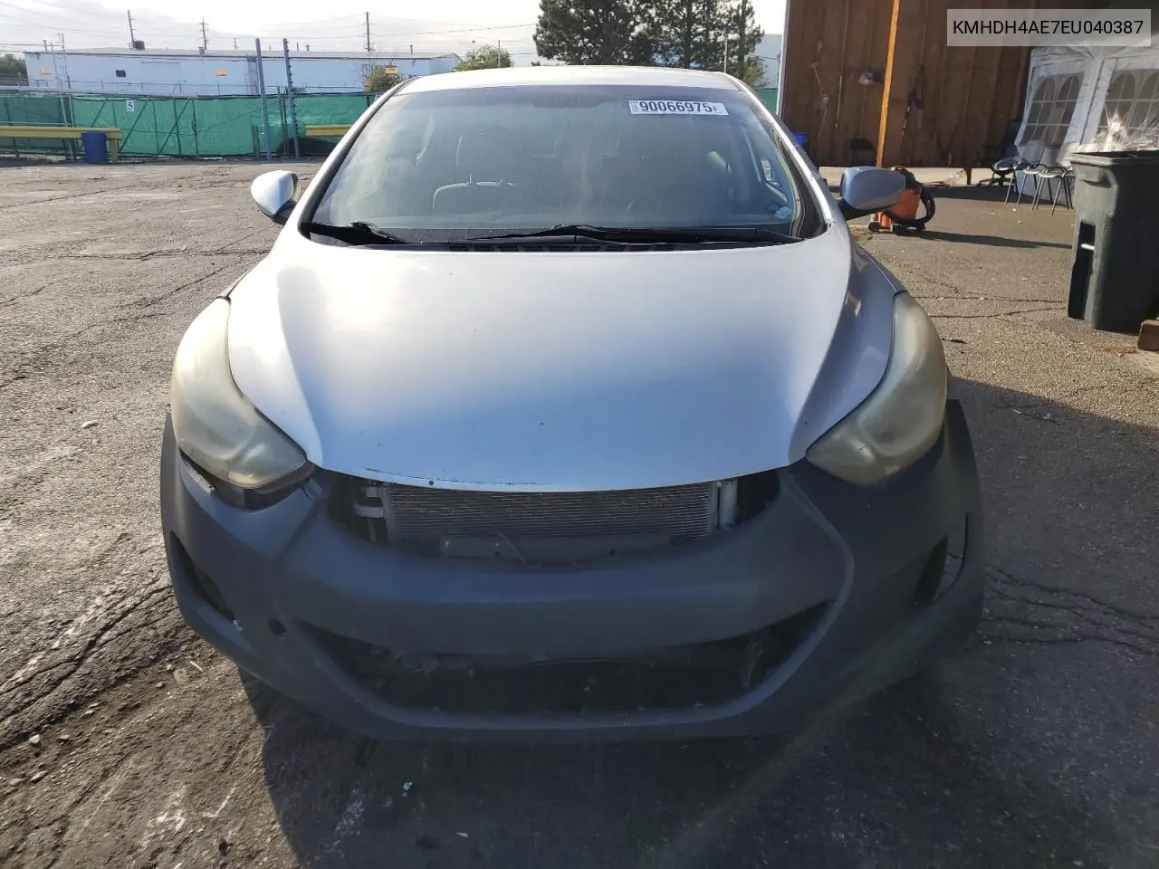 KMHDH4AE7EU040387 2014 Hyundai Elantra Se