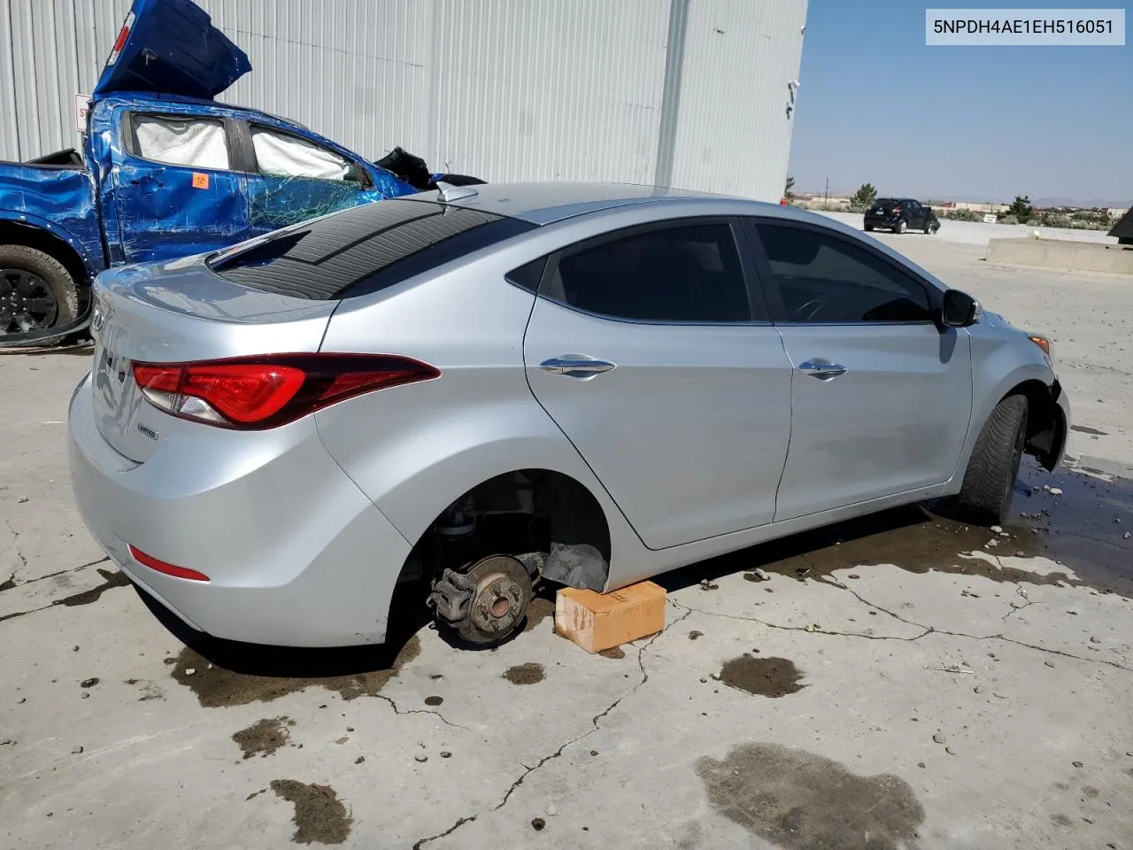 2014 Hyundai Elantra Se VIN: 5NPDH4AE1EH516051 Lot: 62479874