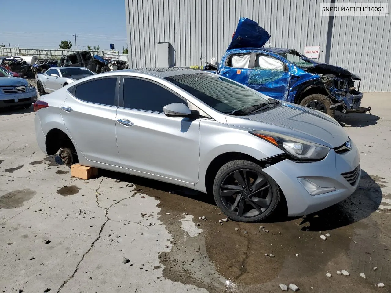 5NPDH4AE1EH516051 2014 Hyundai Elantra Se