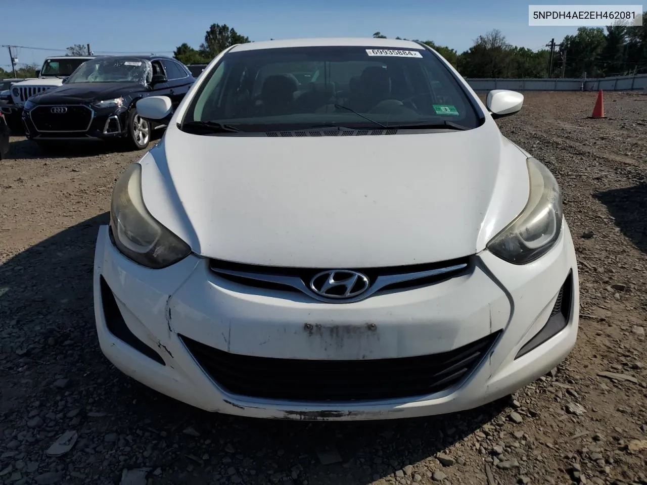 2014 Hyundai Elantra Se VIN: 5NPDH4AE2EH462081 Lot: 69935884