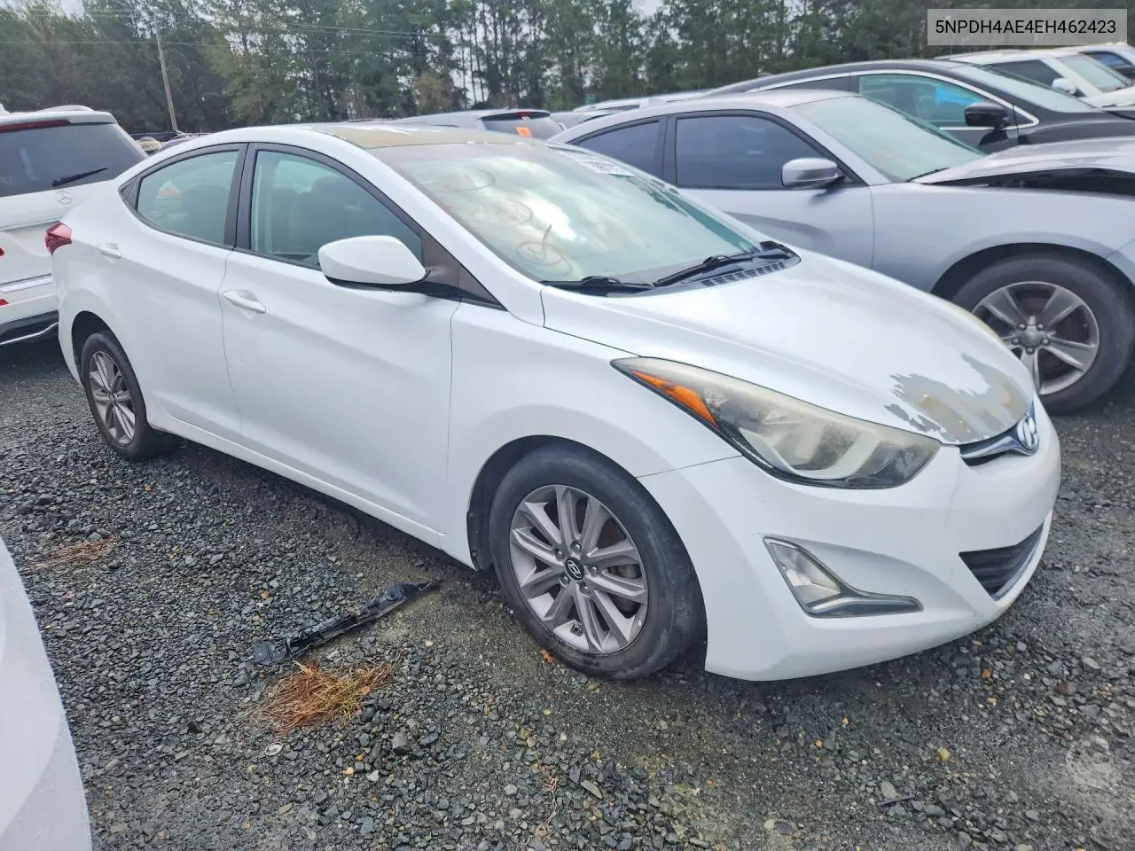 5NPDH4AE4EH462423 2014 Hyundai Elantra Se