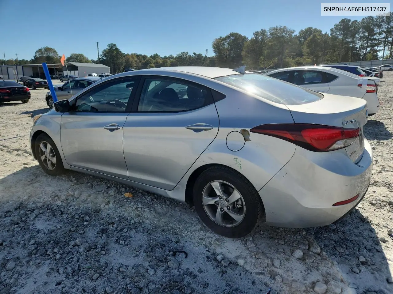 5NPDH4AE6EH517437 2014 Hyundai Elantra Se