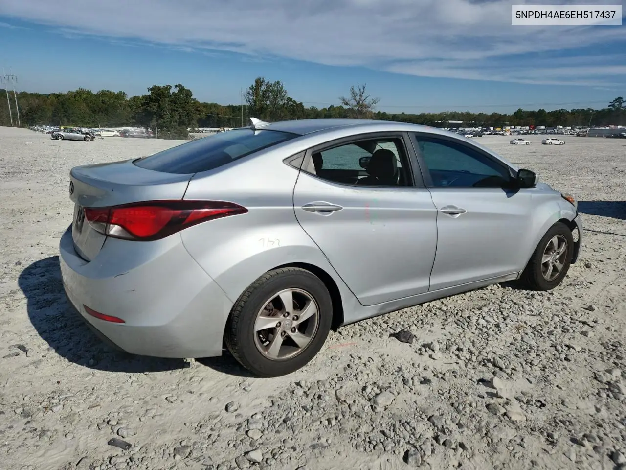 5NPDH4AE6EH517437 2014 Hyundai Elantra Se