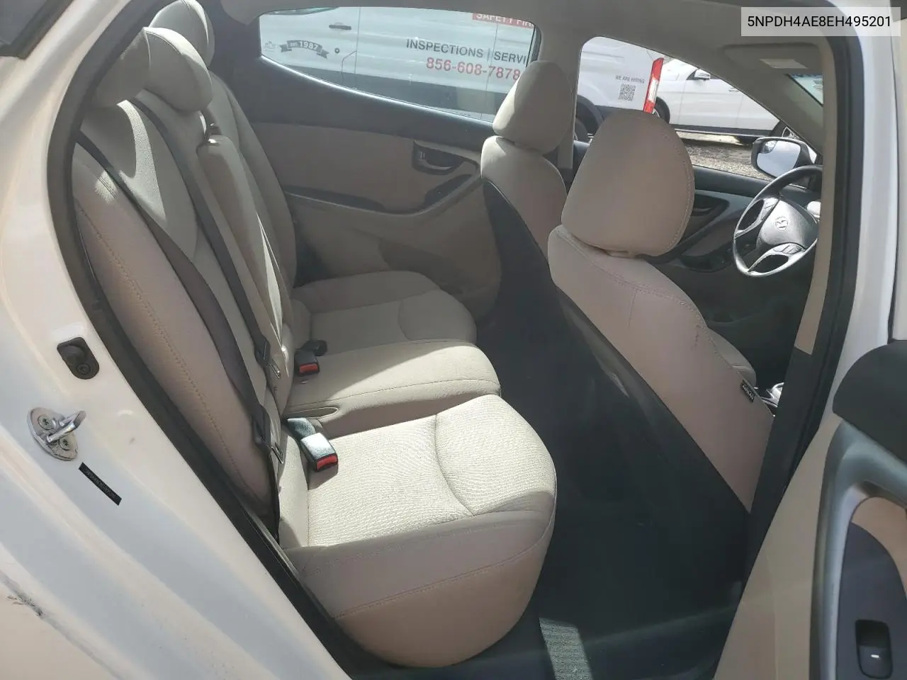 5NPDH4AE8EH495201 2014 Hyundai Elantra Se