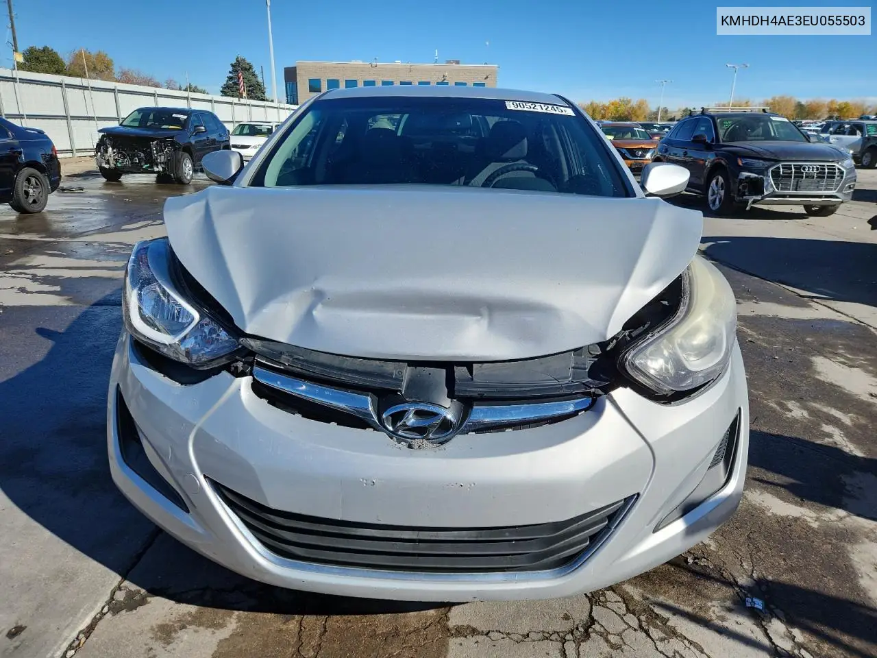 KMHDH4AE3EU055503 2014 Hyundai Elantra Se
