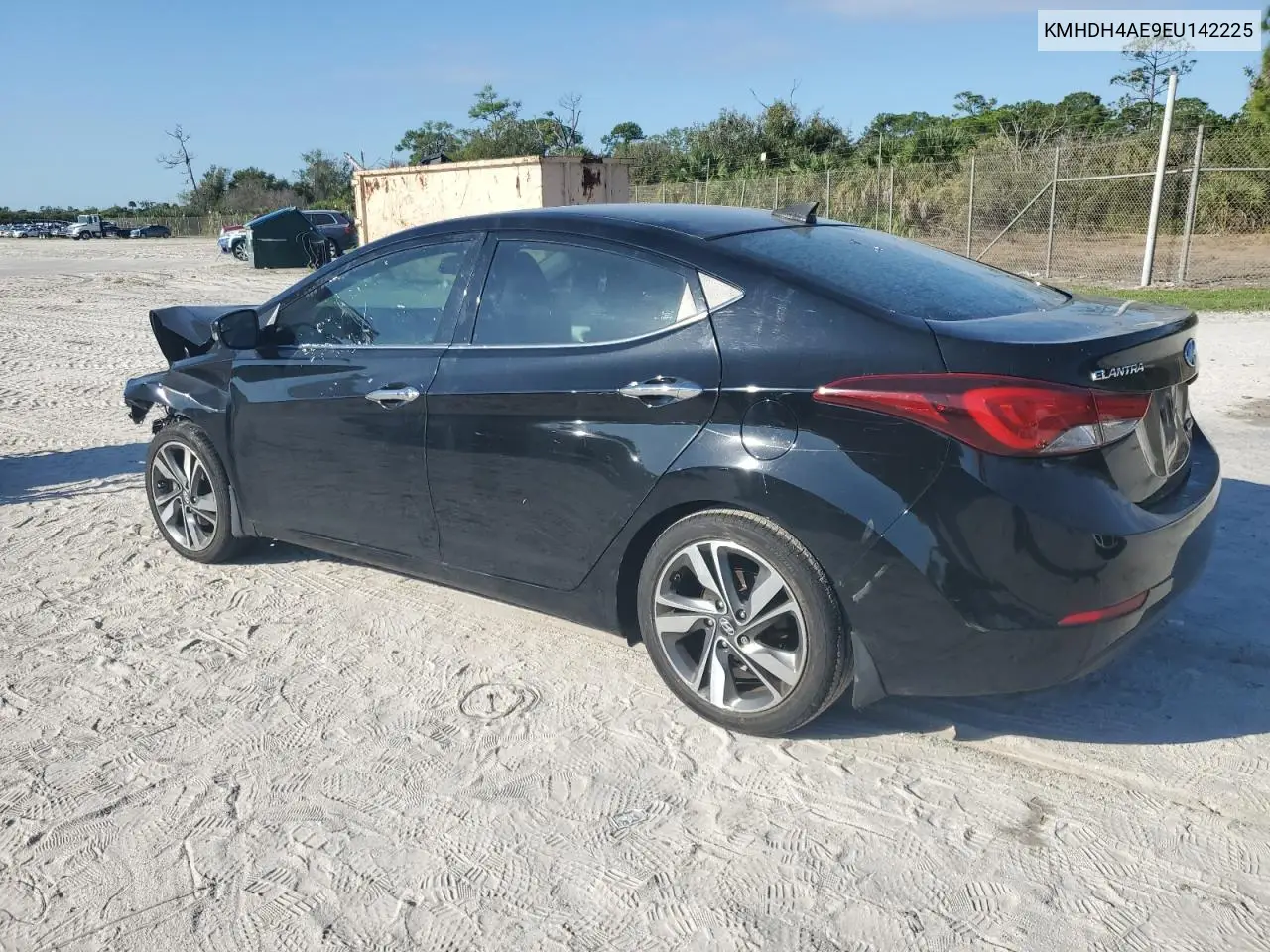 KMHDH4AE9EU142225 2014 Hyundai Elantra Se