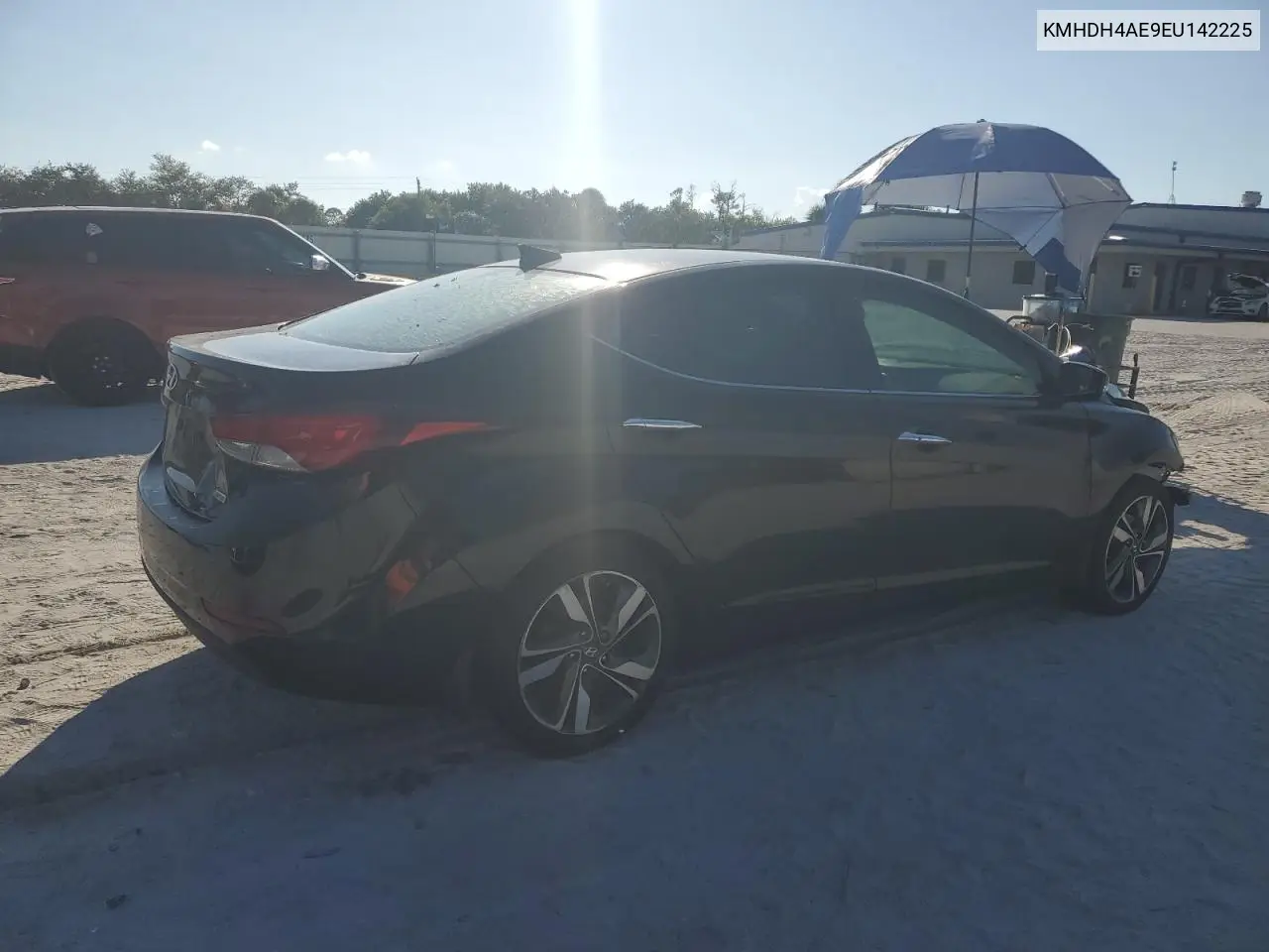 KMHDH4AE9EU142225 2014 Hyundai Elantra Se