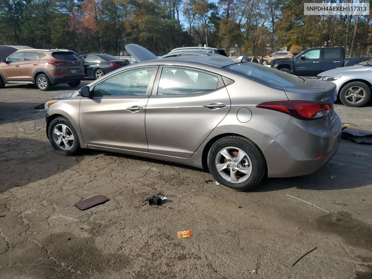 5NPDH4AEXEH517313 2014 Hyundai Elantra Se