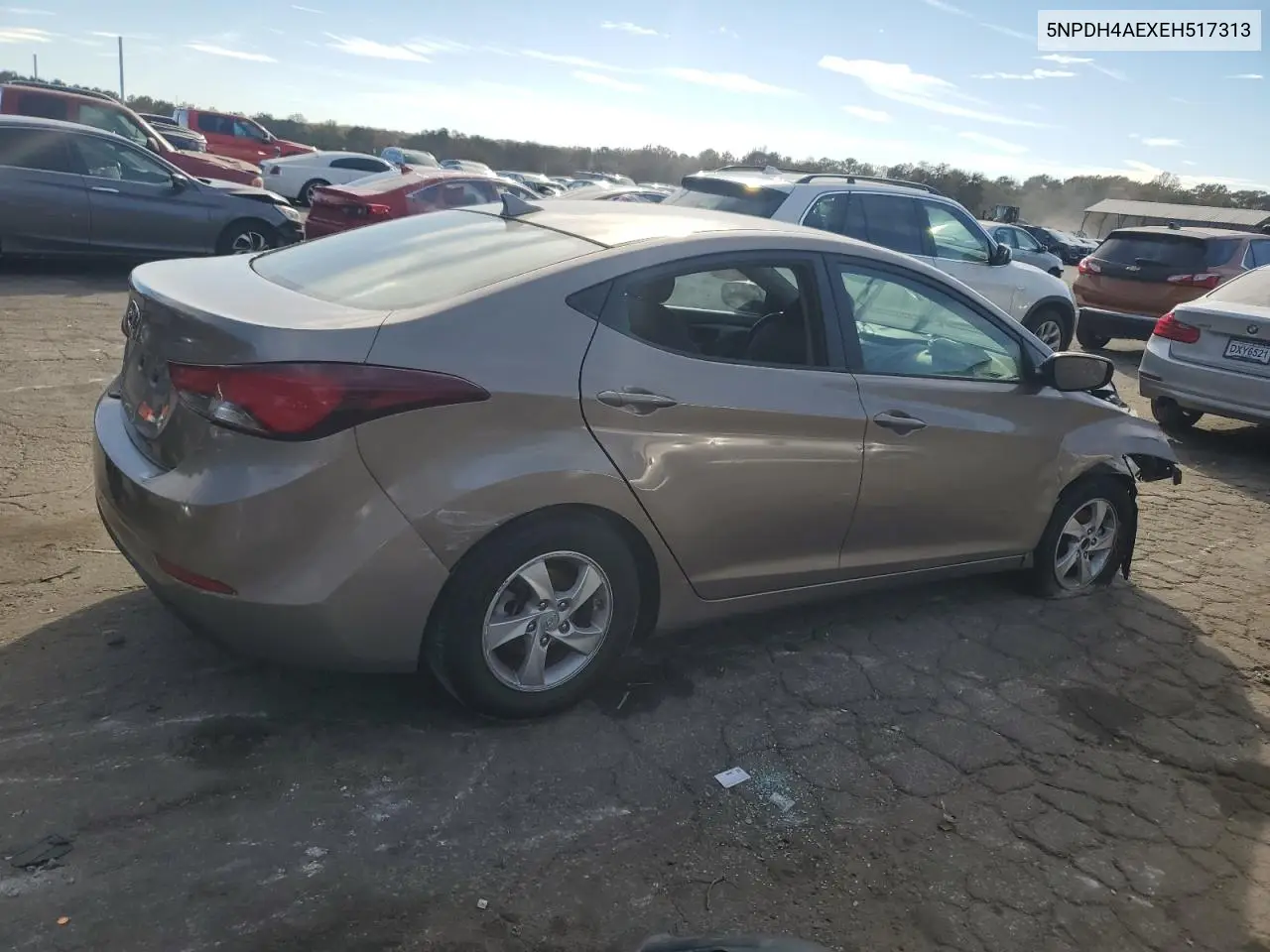 5NPDH4AEXEH517313 2014 Hyundai Elantra Se