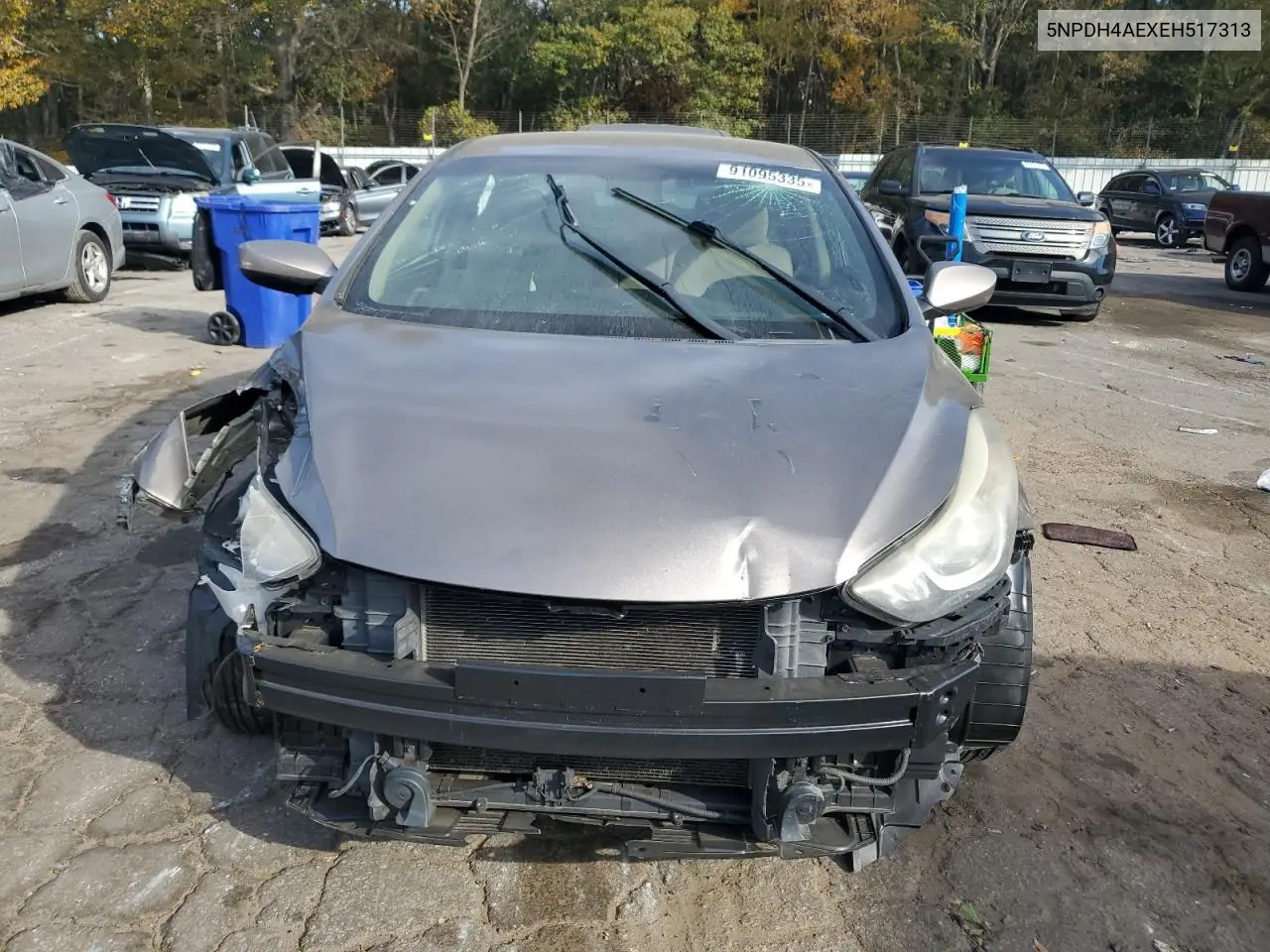 5NPDH4AEXEH517313 2014 Hyundai Elantra Se