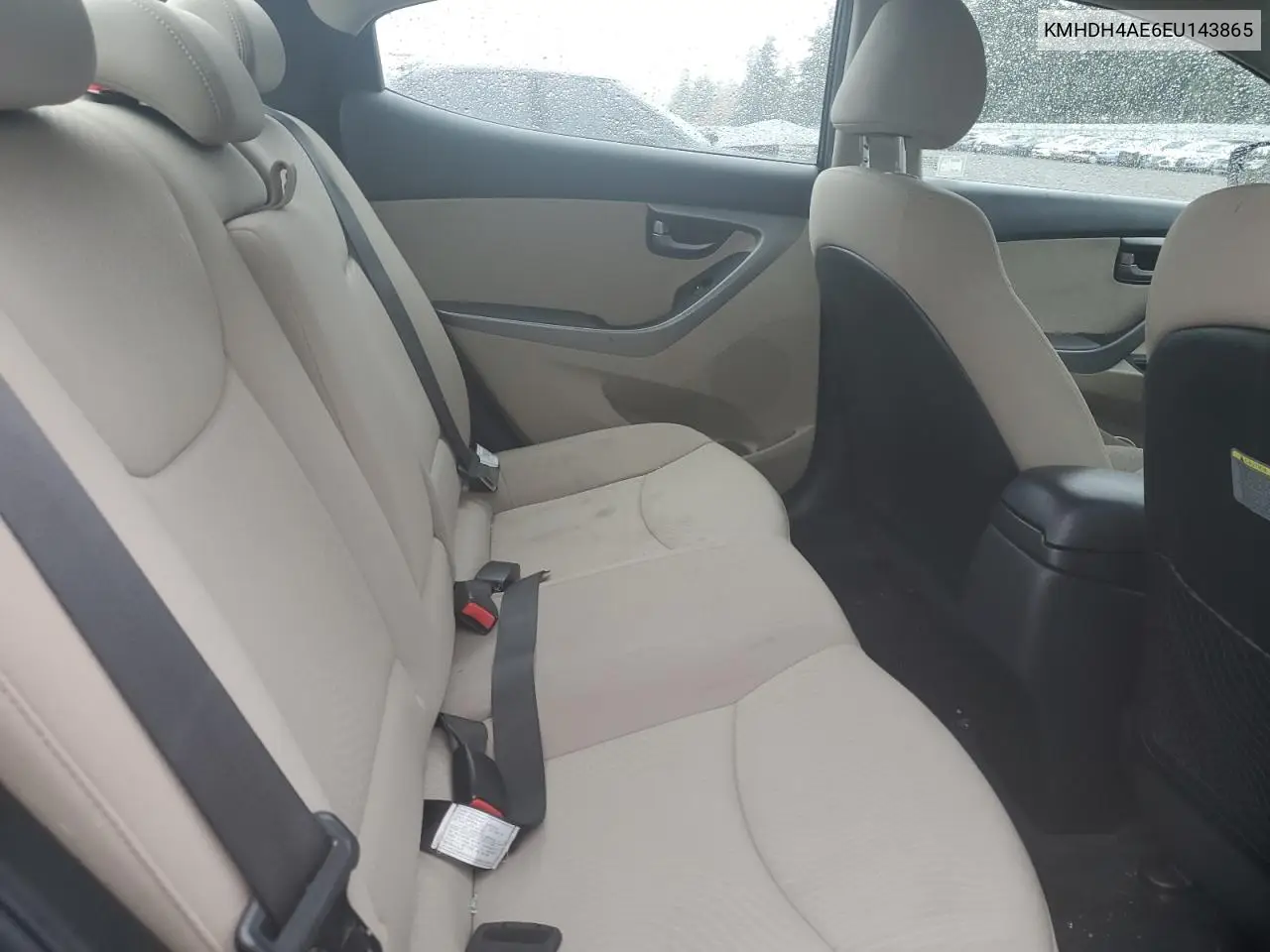 KMHDH4AE6EU143865 2014 Hyundai Elantra Se