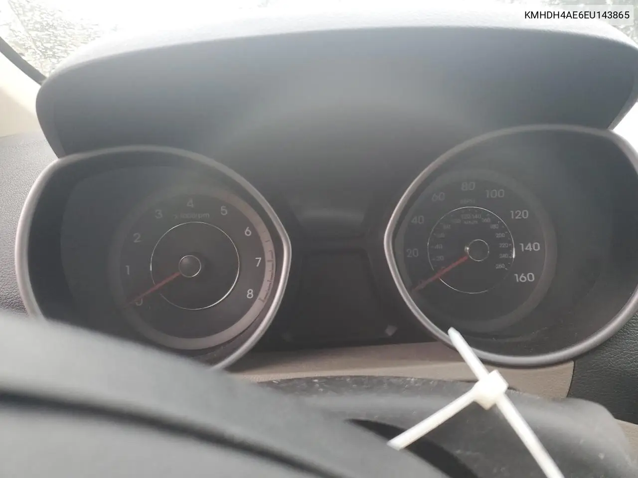 KMHDH4AE6EU143865 2014 Hyundai Elantra Se