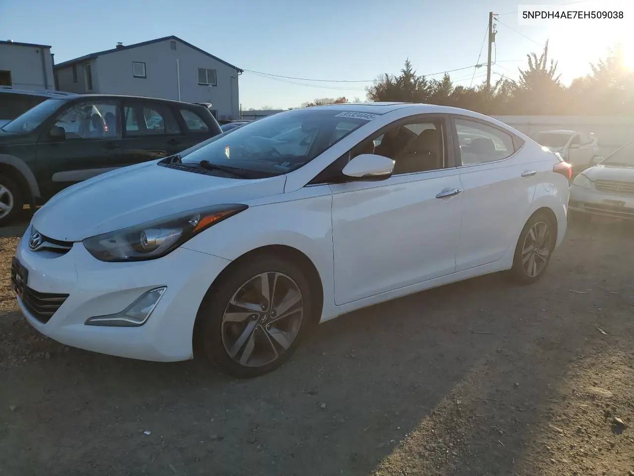 5NPDH4AE7EH509038 2014 Hyundai Elantra Se