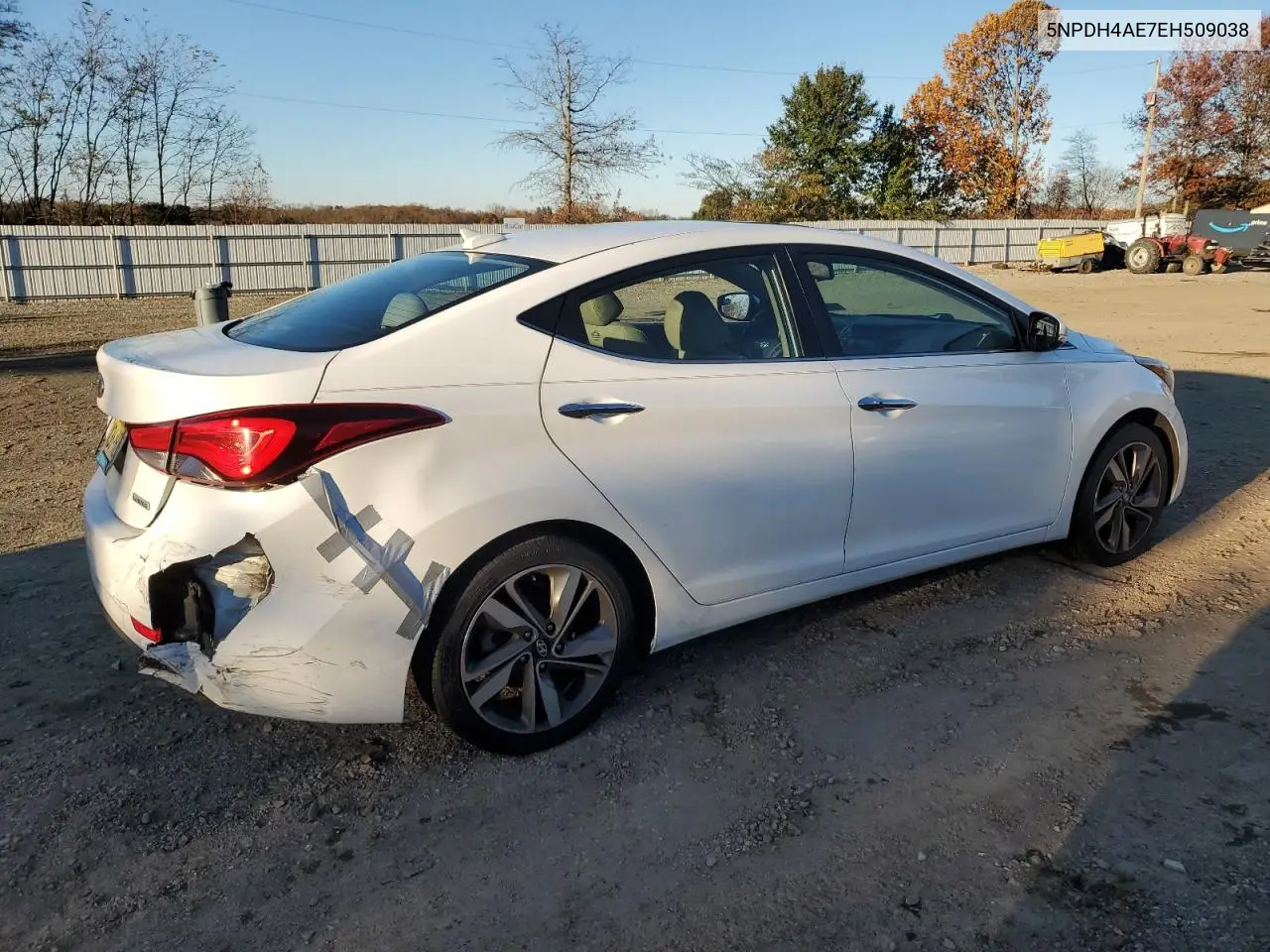 5NPDH4AE7EH509038 2014 Hyundai Elantra Se