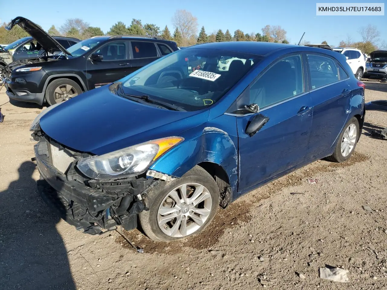 KMHD35LH7EU174683 2014 Hyundai Elantra Gt