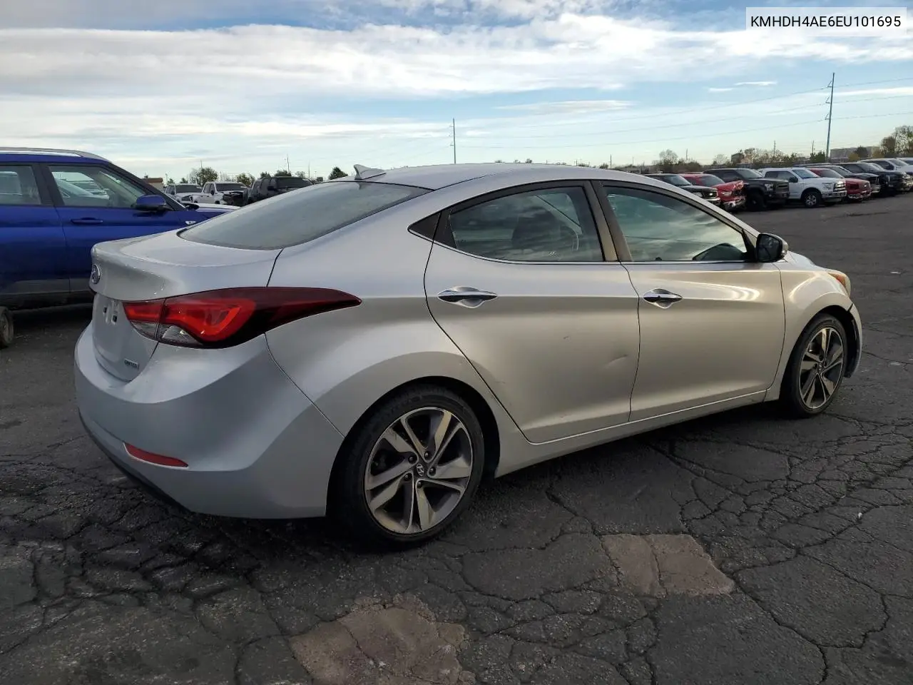 KMHDH4AE6EU101695 2014 Hyundai Elantra Se
