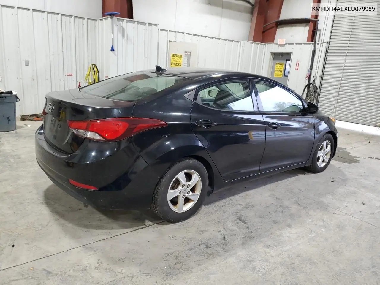 KMHDH4AEXEU079989 2014 Hyundai Elantra Se